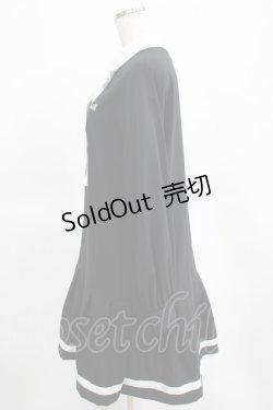 画像2: MILK / Ribbon Tieワンピース  ブラック H-25-03-15-027-ML-OP-KB-ZH