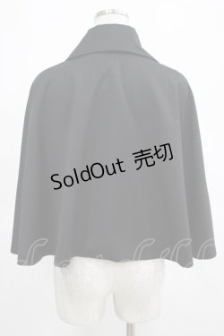 画像3: PEACE NOW / リボンタイ付ケープ  黒 H-25-03-15-041-PU-JA-KB-ZH