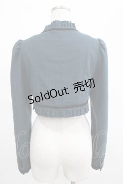 画像3: BPN / サーカス刺繍フリルジャケット  青 H-25-03-15-043-GO-JA-KB-ZH