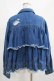 画像3: Candy Stripper / BACK FRILL JACKET  ブルー H-25-03-15-046-PU-JA-KB-ZH (3)