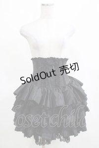 ATELIER PIERROT / ミニコルセットスカート  ブラック H-25-03-15-053-EL-SK-KB-ZH