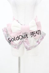Qutie Frash / リボン帯コルセット  ピンク H-25-03-15-1005-QU-ZA-KB-ZH