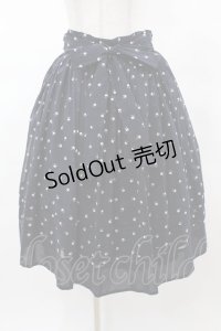 Jane Marple / Sprinkled flowers wrapped skirt Free ネイビー H-25-03-15-1032-JM-SK-NS-ZH