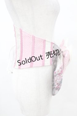画像3: Qutie Frash / リボン帯コルセット  ピンク H-25-03-15-1005-QU-ZA-KB-ZH