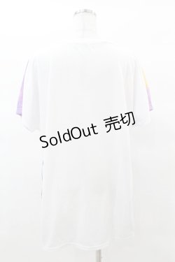 画像2: LISTEN FLAVOR / 月夜の薔薇のパンク少女コラボカットソー   H-25-03-15-1045-PU-TO-KB-ZH