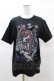画像1: HYPER CORE / 椎名ひかり×HYPER COREコラボTシャツ  黒 H-25-03-15-1047-PU-TO-KB-ZH (1)