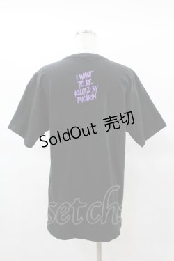 画像2: HYPER CORE / 椎名ひかり×HYPER COREコラボTシャツ  黒 H-25-03-15-1047-PU-TO-KB-ZH