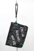 KILL STAR / Toiletry bag  黒 H-25-03-15-1008-SL-BG-KB-ZH