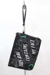 KILL STAR / Toiletry bag  黒 H-25-03-15-1008-SL-BG-KB-ZH
