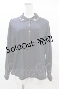 Jane Marple / Royalモチーフエンブロイダリーブラウス  ネイビー H-25-03-15-1013-JM-BL-KB-ZH