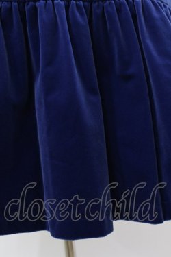 画像5: Jane Marple / コットンベルベットストラップドレス  ロイヤルブルー H-25-03-15-1017-JM-OP-KB-ZT082