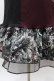 画像5: Qutie Frash / チュニックワンピース  黒×エンジ H-25-03-15-1020-QU-OP-KB-ZH (5)