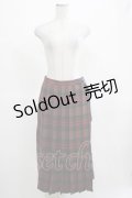 Jane Marple Dans Le Salon / Tartan check wrapped pants  グリーン×レッド H-25-03-15-056-JM-PA-KB-ZH