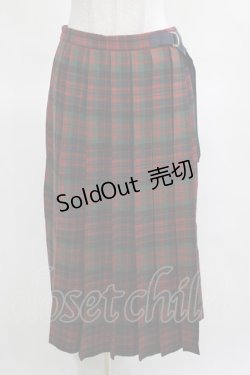 画像2: Jane Marple Dans Le Salon / Tartan check wrapped pants  グリーン×レッド H-25-03-15-056-JM-PA-KB-ZH