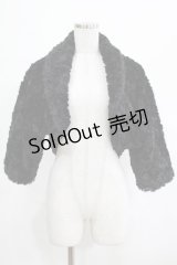 PEACE NOW / フェイクファーボレロ  黒 H-25-03-15-059-PU-JA-KB-ZT372