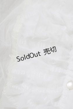 画像4: alice auaa / ヨーク切替シースルーブラウス 3（約9号） ホワイト H-25-03-15-063-AA-BL-KB-ZH