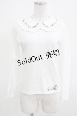 画像1: MILK / HELLO KITTY×MILK   ホワイト H-25-03-15-069-ML-TO-KB-ZH