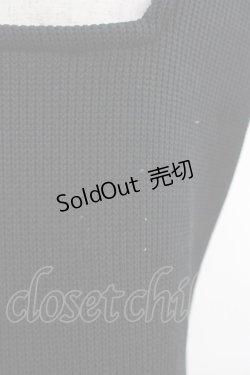 画像4: Na+H / hmカットソーセット(パフスリーブ)  黒 H-25-03-15-070-PU-TO-KB-ZH