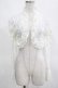画像1: ATELIER PIERROT / レース2Wayボレロ  白 H-25-03-15-073-EL-TO-KB-ZH (1)