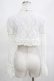 画像3: ATELIER PIERROT / レース2Wayボレロ  白 H-25-03-15-073-EL-TO-KB-ZH (3)