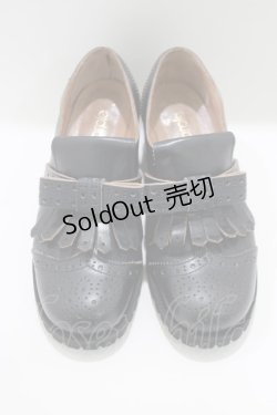 画像1: Jane Marple / タッセルシューズ S ネイビー H-25-03-15-081-JM-SH-KB-ZH