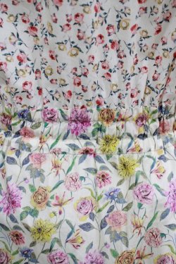 画像4: Jane Marple Dans Le Salon / Raining Rosebuds Gouacheレイヤードワンピース  アイボリー H-25-03-15-007-JM-OP-KB-ZH