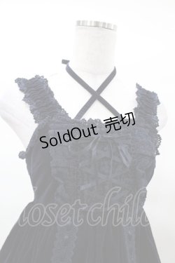 画像4: BABY,THE STARS SHINE BRIGHT / 別珍ベビードールジャンパースカート&プリンセスドロップヘッドドレスセット Free ネイビー H-25-03-16-031-BA-OP-NS-ZH