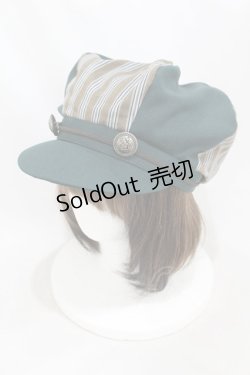画像1: ALICE and the PIRATES / POSTMAN〜運命を導く手紙と罠〜キャスケット  グリーン H-25-03-16-004-PA-AC-NS-ZH