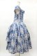 画像3: Forest Wardrobe（海外ロリータブランド） / 森林のかご3.0 花柄ワンピースセット XL ばら柄（ブルー） H-25-03-16-032-0-OP-NS-ZH