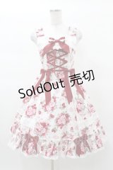 BABY,THE STARS SHINE BRIGHT / シュガーブーケ〜永遠の乙女の憧れ〜柄ジャンパースカートI Free オフ白 H-25-03-16-033-BA-OP-NS-ZH