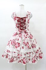 画像2: BABY,THE STARS SHINE BRIGHT / シュガーブーケ〜永遠の乙女の憧れ〜柄ジャンパースカートI Free オフ白 H-25-03-16-033-BA-OP-NS-ZH (2)