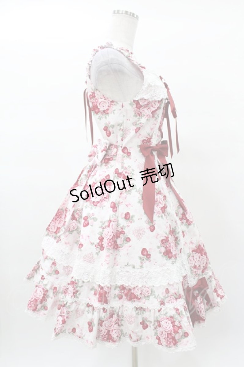 画像3: BABY,THE STARS SHINE BRIGHT / シュガーブーケ〜永遠の乙女の憧れ〜柄ジャンパースカートI Free オフ白 H-25-03-16-033-BA-OP-NS-ZH (3)