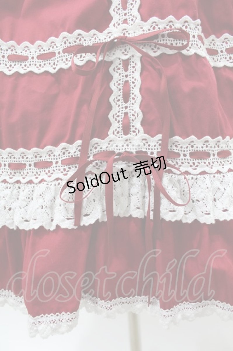 画像5: BABY,THE STARS SHINE BRIGHT / ベビードールジャンパースカート Free エンジ H-25-03-16-034-BA-OP-NS-ZH (5)