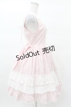 画像3: BABY,THE STARS SHINE BRIGHT / レースフリルジャンパースカート Free ピンク H-25-03-16-035-BA-OP-NS-ZH