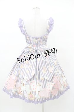 画像2: Angelic Pretty / Wonder Cookieジャンパースカート Free ブルー H-25-03-16-036-AP-OP-NS-ZH