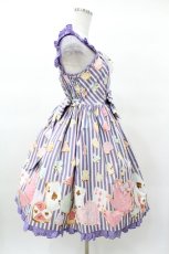 画像3: Angelic Pretty / Wonder Cookieジャンパースカート Free ブルー H-25-03-16-036-AP-OP-NS-ZH (3)