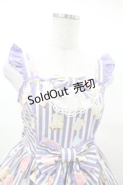 画像4: Angelic Pretty / Wonder Cookieジャンパースカート Free ブルー H-25-03-16-036-AP-OP-NS-ZH