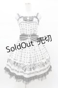 BABY,THE STARS SHINE BRIGHT / Petite Cherie Camelia Coffret柄リボンジャンパースカート Free オフ H-25-03-16-039-BA-OP-NS-ZH