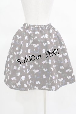 画像4: Franche Lippee / セレブキャットスカート M ブラウン H-25-03-16-1030-LO-SK-NS-ZH