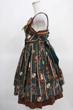 画像2: Angelic Pretty / Chocolate Rosetteジャンパースカート Free グリーン H-25-03-16-1003-AP-OP-NS-ZH