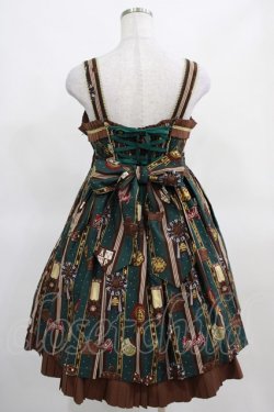 画像3: Angelic Pretty / Chocolate Rosetteジャンパースカート Free グリーン H-25-03-16-1003-AP-OP-NS-ZH