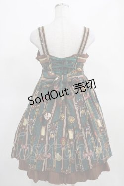 画像3: Angelic Pretty / Chocolate Rosetteジャンパースカート Free グリーン H-25-03-16-1003-AP-OP-NS-ZH