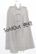 axes femme / ナポレオンマント風コート M ブラウン H-25-03-16-1038-AX-CO-NS-ZH