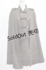 axes femme / ナポレオンマント風コート M ブラウン H-25-03-16-1038-AX-CO-NS-ZH