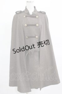 axes femme / ナポレオンマント風コート M ブラウン H-25-03-16-1038-AX-CO-NS-ZH