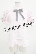 Angelic Pretty / Dreamy Dolce Ribbonブラウス Free ピンク H-25-03-16-1040-AP-BL-NS-ZH