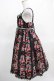 画像2: Angelic Pretty / Strawberry Dollジャンパースカート Free ブラック H-25-03-16-1005-AP-OP-NS-ZH (2)