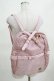 画像1: m petit by misako / NINA'S コラボ AM2WAYリュック  ピンク H-25-03-16-1059-LO-BG-NS-ZH (1)