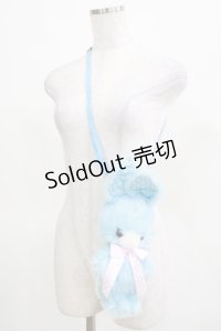 Angelic Pretty / BUNNY TOYぬいぐるみポーチ  サックス H-25-03-16-1061-AP-BG-NS-ZH