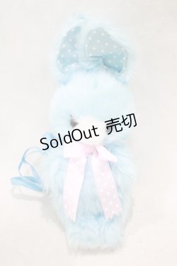 画像2: Angelic Pretty / BUNNY TOYぬいぐるみポーチ  サックス H-25-03-16-1061-AP-BG-NS-ZH